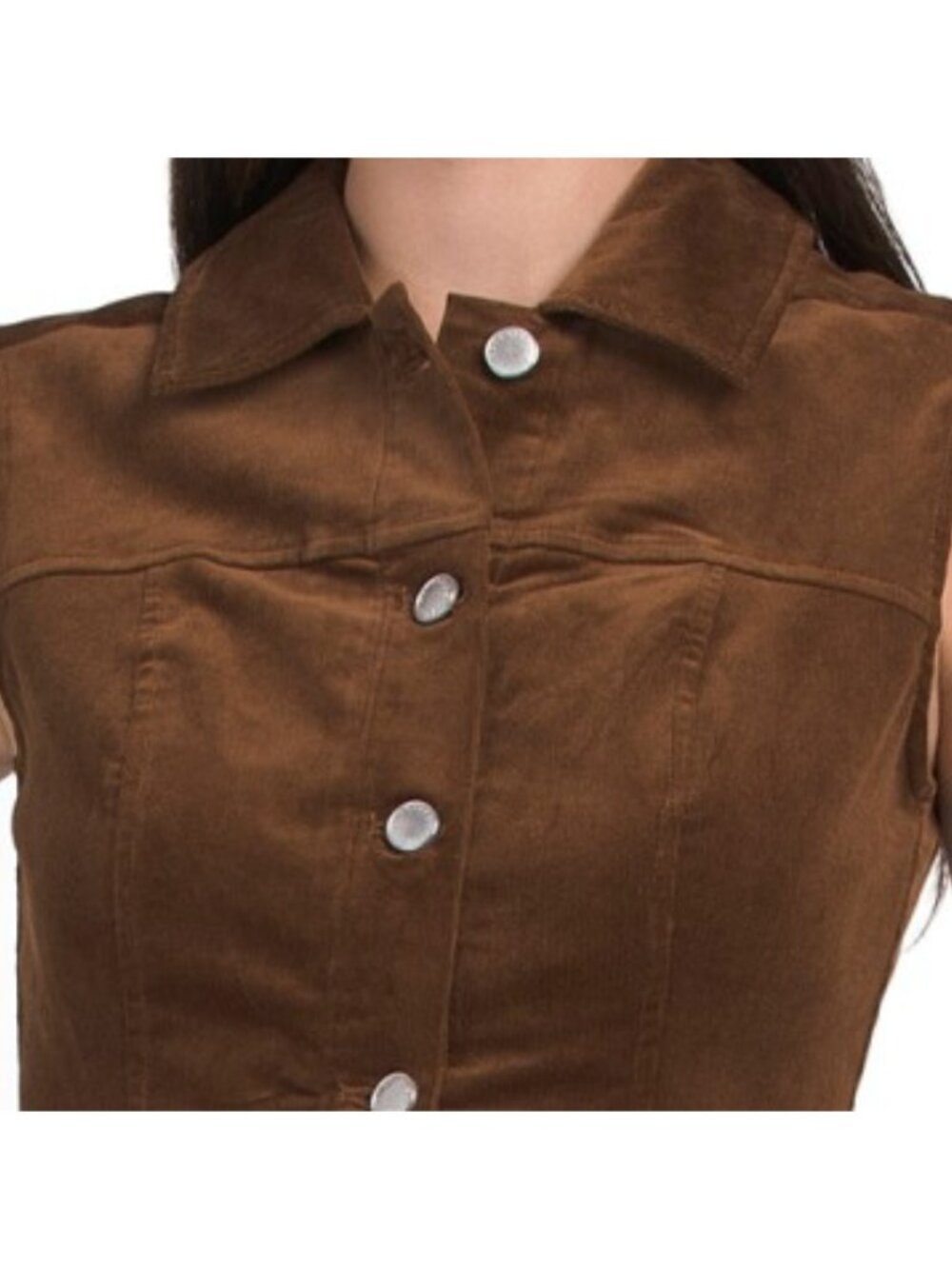 AVEC LES FILLES Corduroy Maxi Dress - Picture 3 of 4